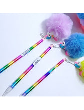 Fluffy Unicorn Ball Top Pendant piece