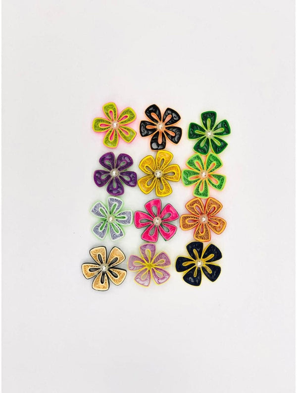 Flowers Art and Craft Pack 12Pcs