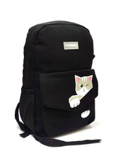 Cute Kitty Large Backpack for Girls