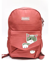 Cute Kitty Large Backpack for Girls