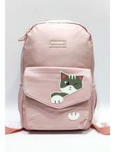Cute Kitty Large Backpack for Girls