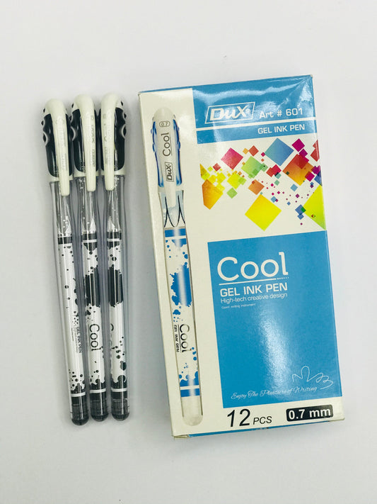 Dux Gel Pen Cool  601 12Pcs Pack