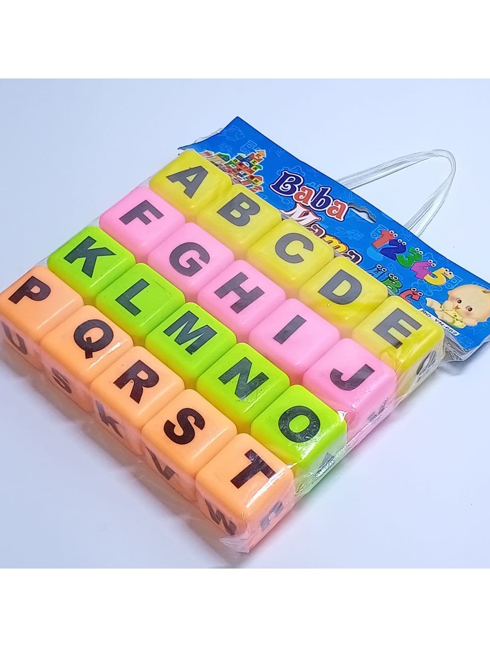 Alphanumeric Plastic Blocks YN662 for Early Learner Kids – Saleemi Book ...