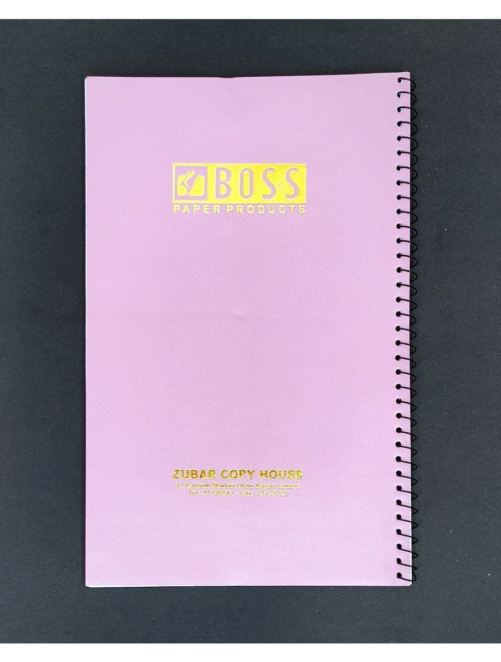 BOSS SR4 Broad Line Spiral Register 72gm - Saleemi Book Depot in pakistan