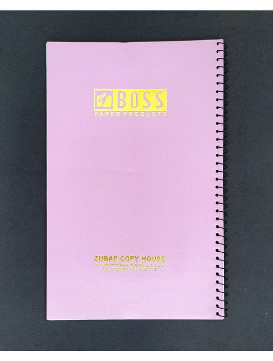 BOSS SR4 Broad Line Spiral Register 72gm - Saleemi Book Depot in pakistan