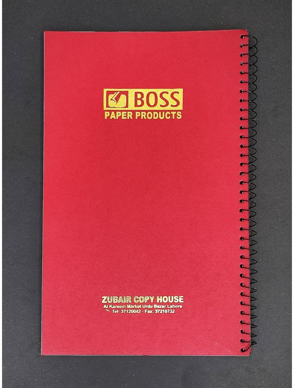 BOSS SR6 Broad Line Spiral Register 72gm - Saleemi Book Depot in pakistan