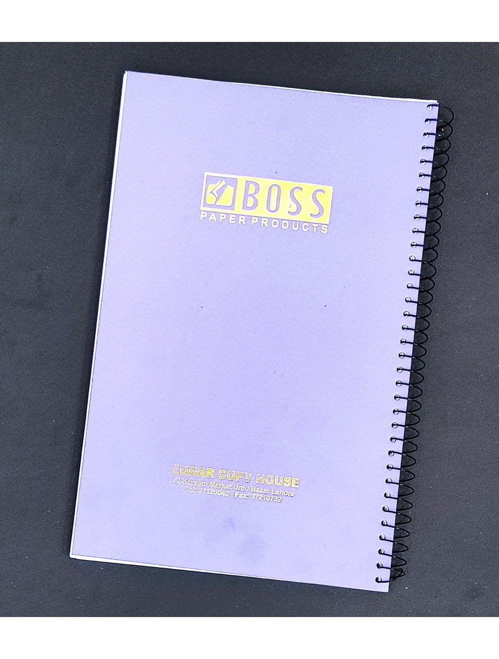BOSS SR7 Broad Line Spiral Register 72gm - Saleemi Book Depot in pakistan