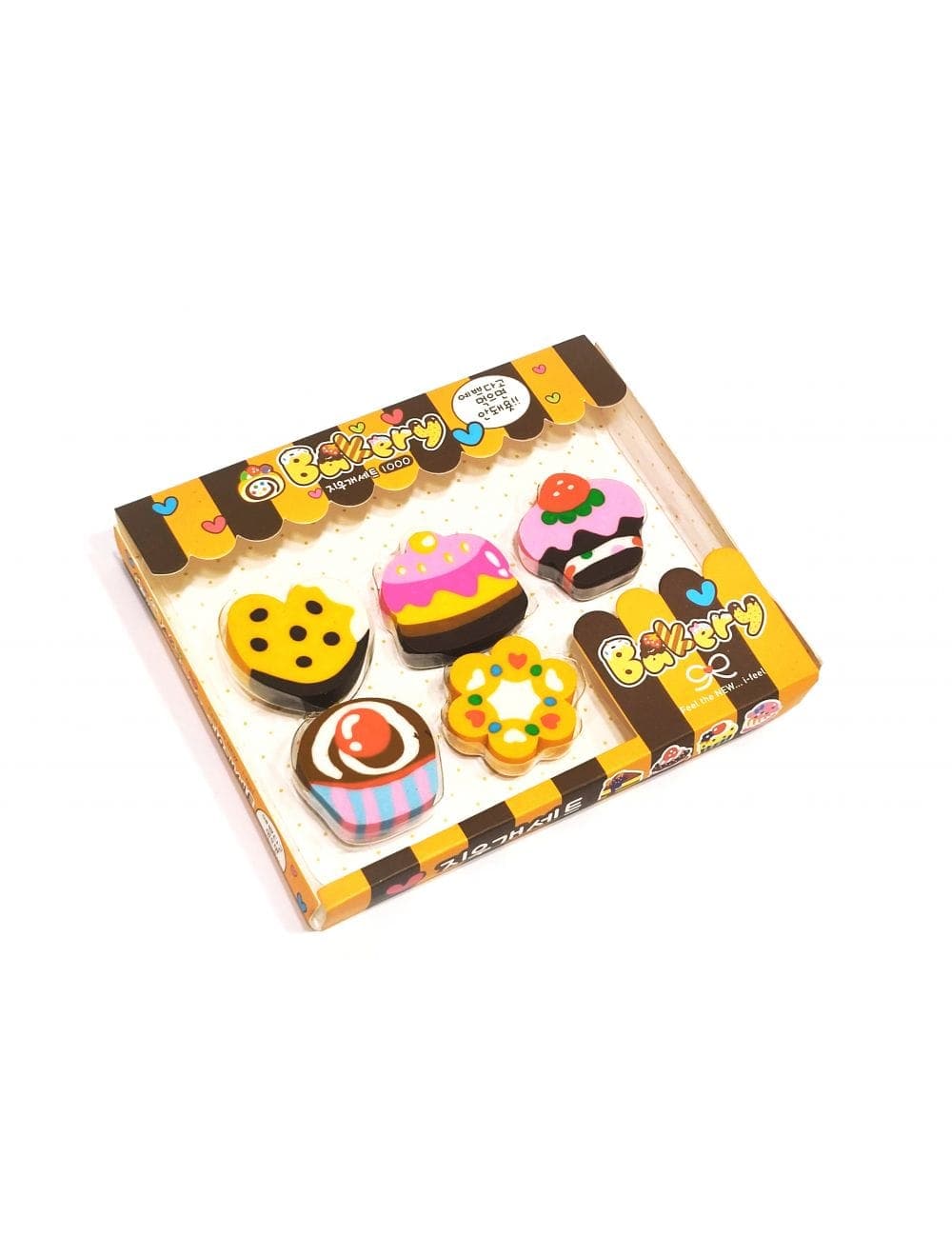 Bakery Erasers 6pcs Pack - Saleemi Book Depot in pakistan