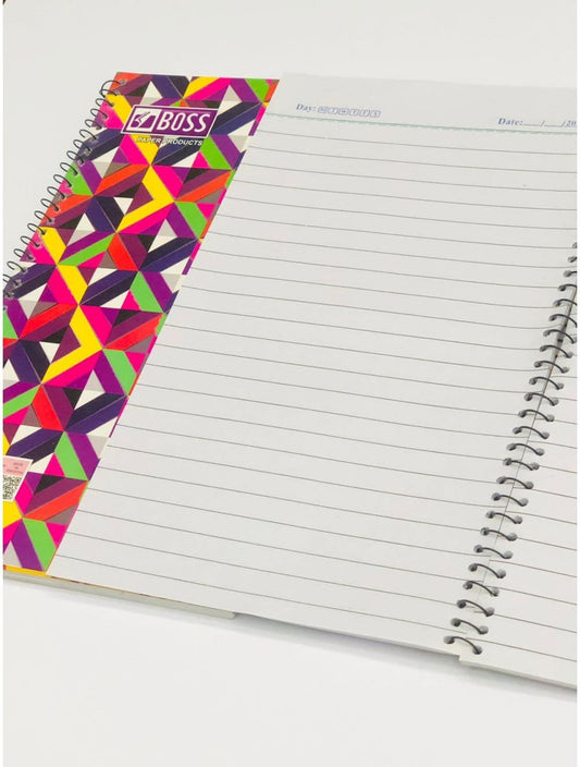 Boss C2 Broad Line Spiral Register - Saleemi Book Depot in pakistan