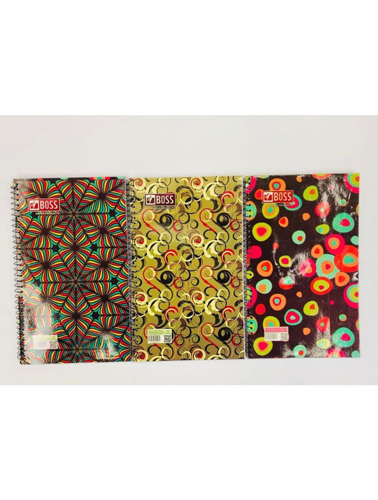 Boss C4 Broad Line Spiral Register - Saleemi Book Depot in pakistan