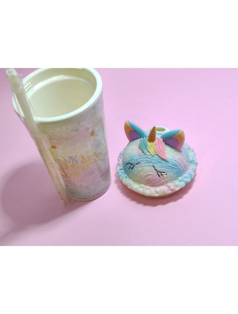 Caticorn Cold Cup Premium Quality , Straw Included - Saleemi Book Depot in pakistan