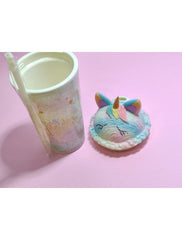 Caticorn Cold Cup Premium Quality , Straw Included - Saleemi Book Depot in pakistan