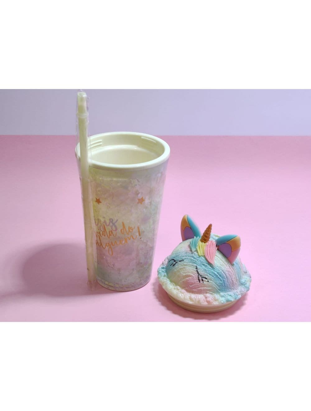 Caticorn Cold Cup Premium Quality , Straw Included - Saleemi Book Depot in pakistan