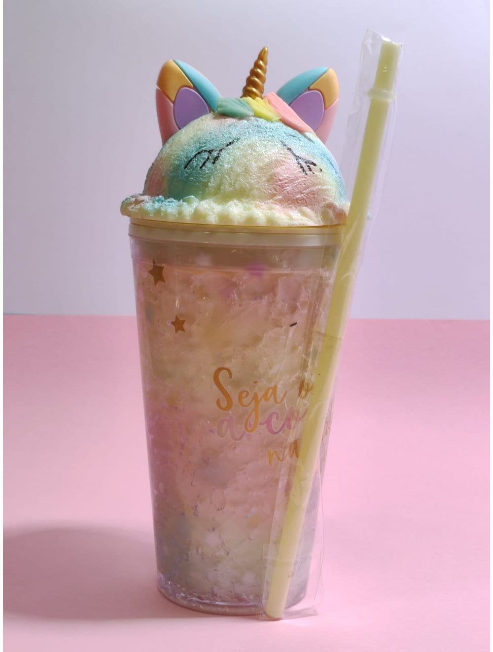 Caticorn Cold Cup Premium Quality , Straw Included - Saleemi Book Depot in pakistan
