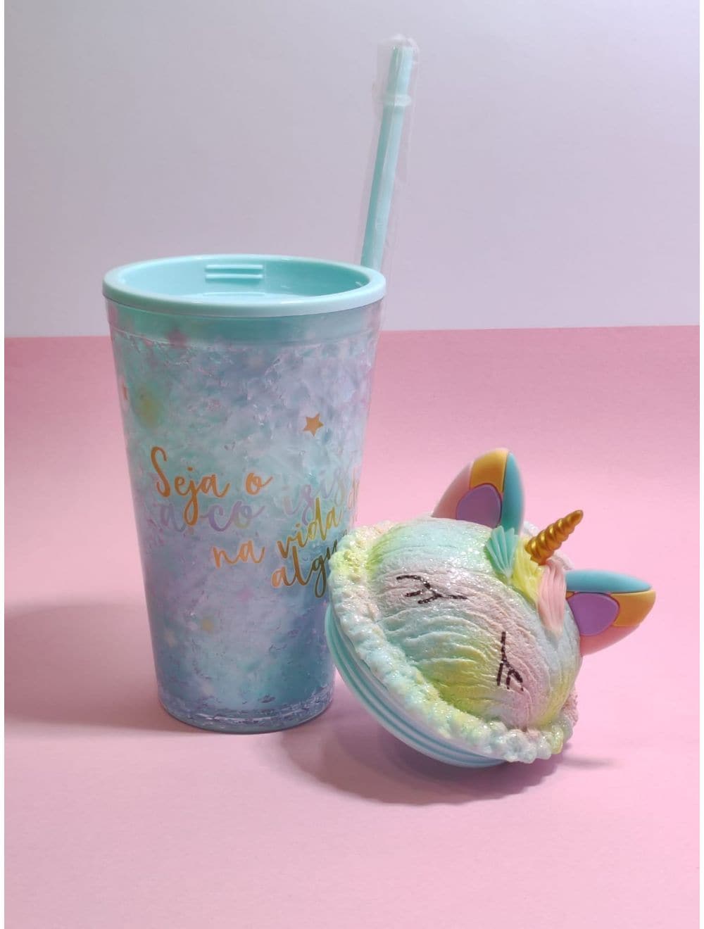 Caticorn Cold Cup Premium Quality , Straw Included - Saleemi Book Depot in pakistan