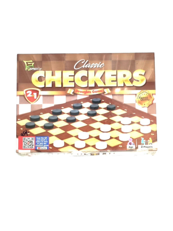 Classic Checkers Game - Saleemi Book Depot in pakistan