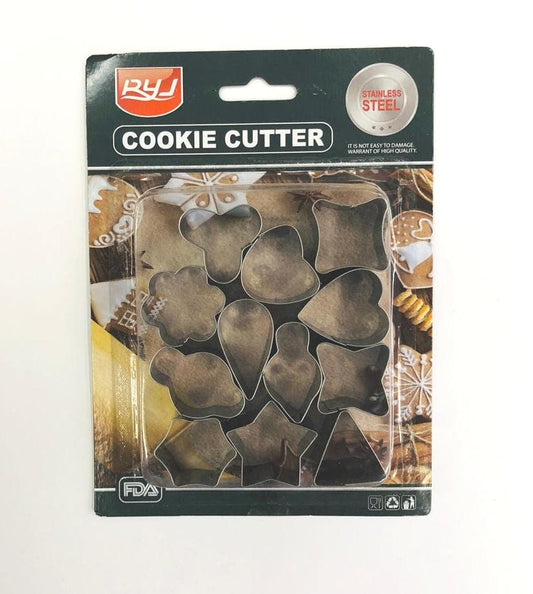 Cookie Cutter Stainless Steel Small Pack - Saleemi Book Depot in pakistan