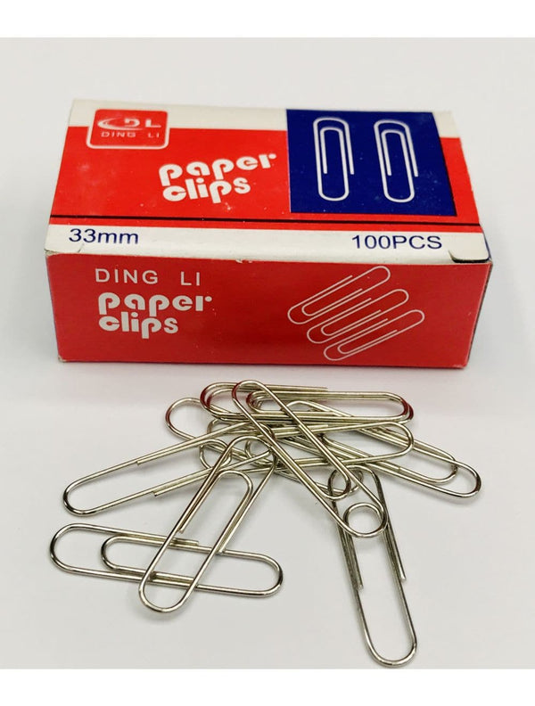 DL Paper Clip 33mm - Saleemi Book Depot in pakistan #