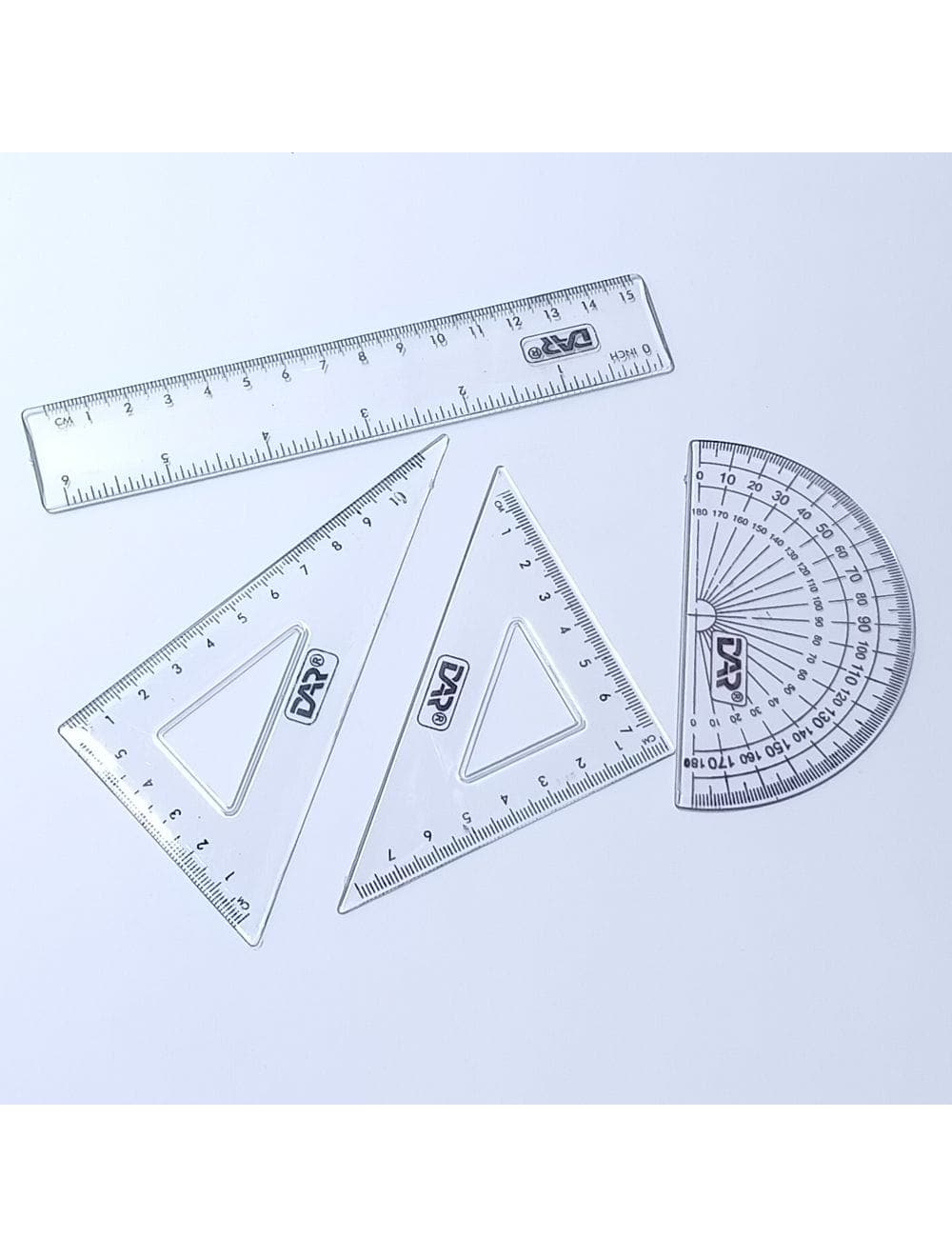 Geometry Scale Ruler Dar Geometry Scale/Ruler set