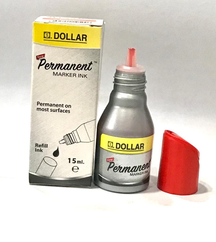 Dollar Permanent Marker ink 15ml - Saleemi Book Depot in pakistan #