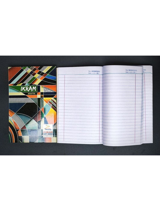 F6 Broad Line Ikram Register - Saleemi Book Depot in pakistan