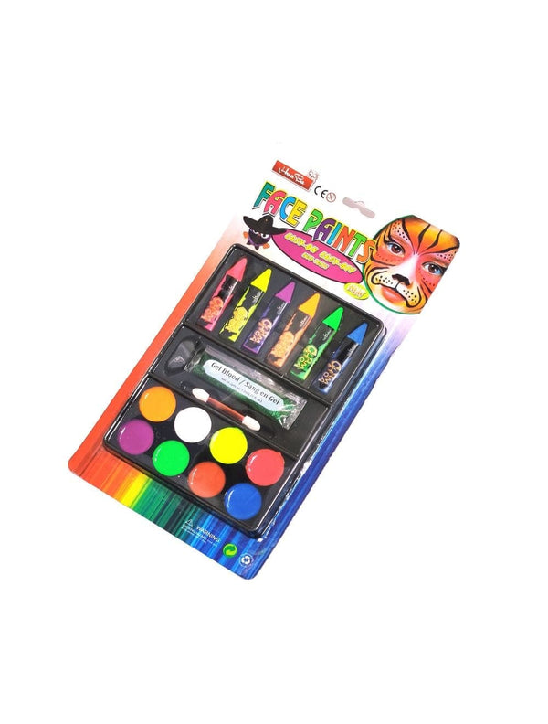 Face Paints Kit 16 Pcs Pack - Saleemi Book Depot in pakistan