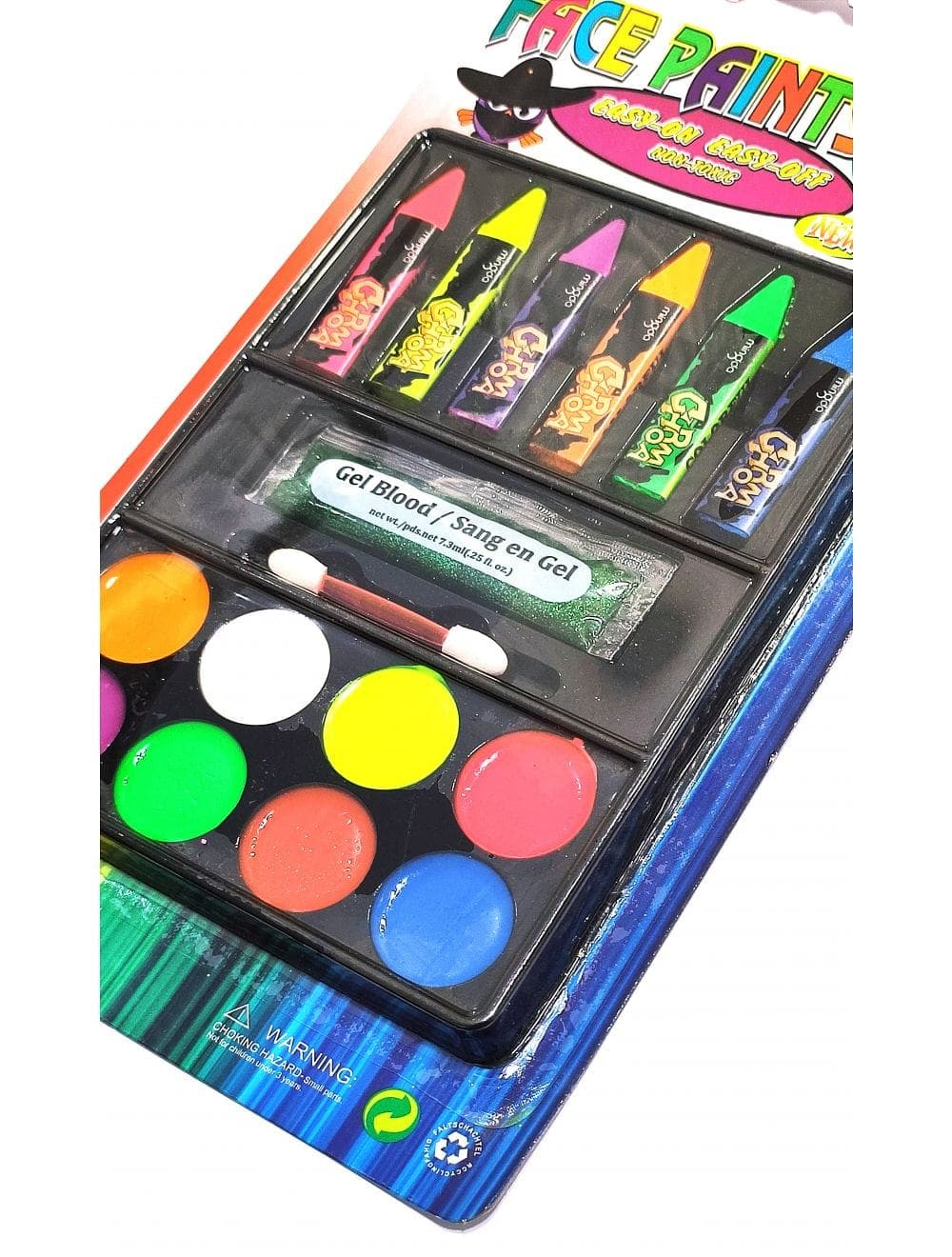 Face Paints Kit 16 Pcs Pack - Saleemi Book Depot in pakistan