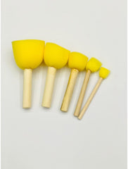 Foam paint Brush 5Pcs Pack - Saleemi Book Depot in pakistan