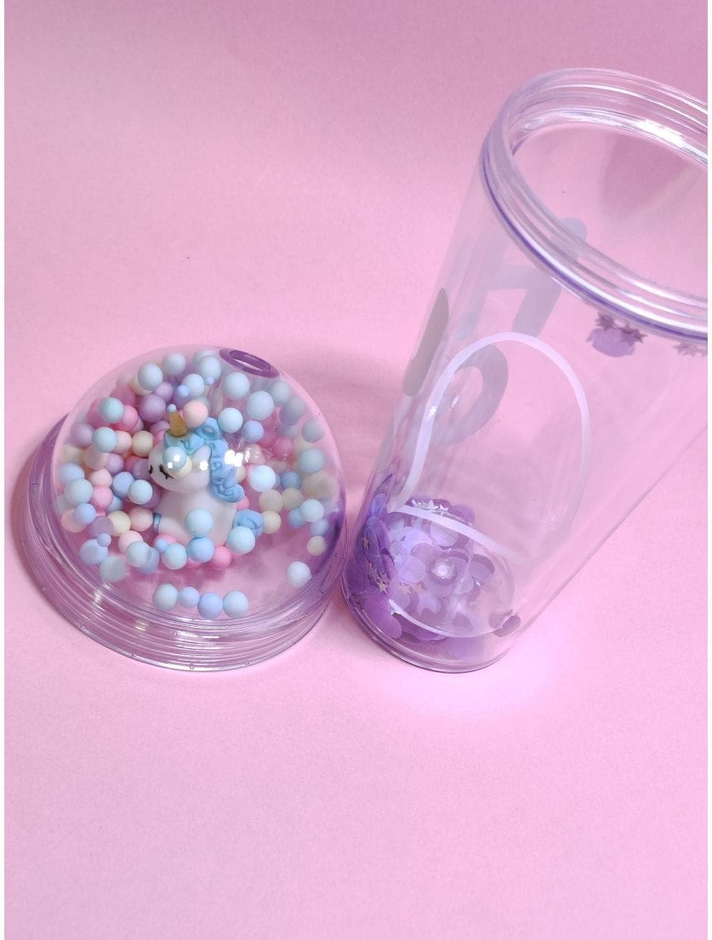 Glass Sipper G1003/4 , Cute double wall WaterCup with straw - Saleemi Book Depot in pakistan