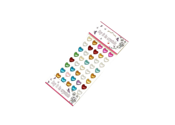 Heart Shaped Beads Multi-colour