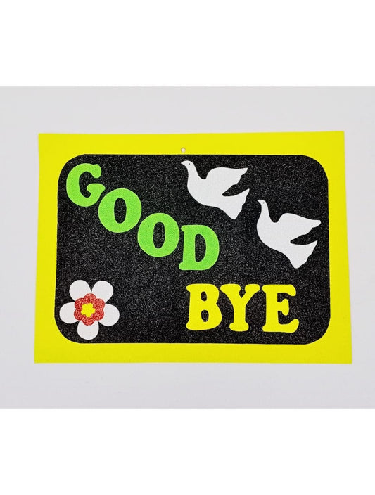 Good Bye Alphabetic Fomic Sheet Sticker - Saleemi Book Depot in pakistan