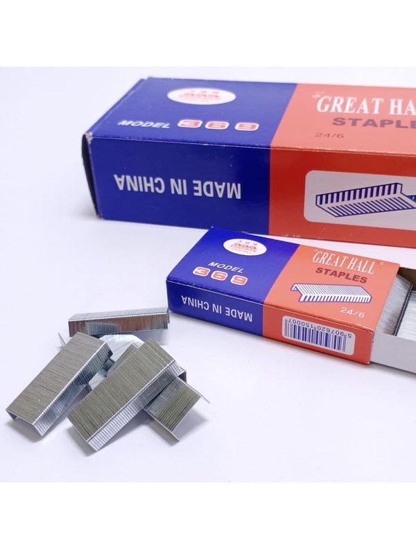 Great Hall Stapler Pin 24/6 Piece - Saleemi Book Depot in pakistan