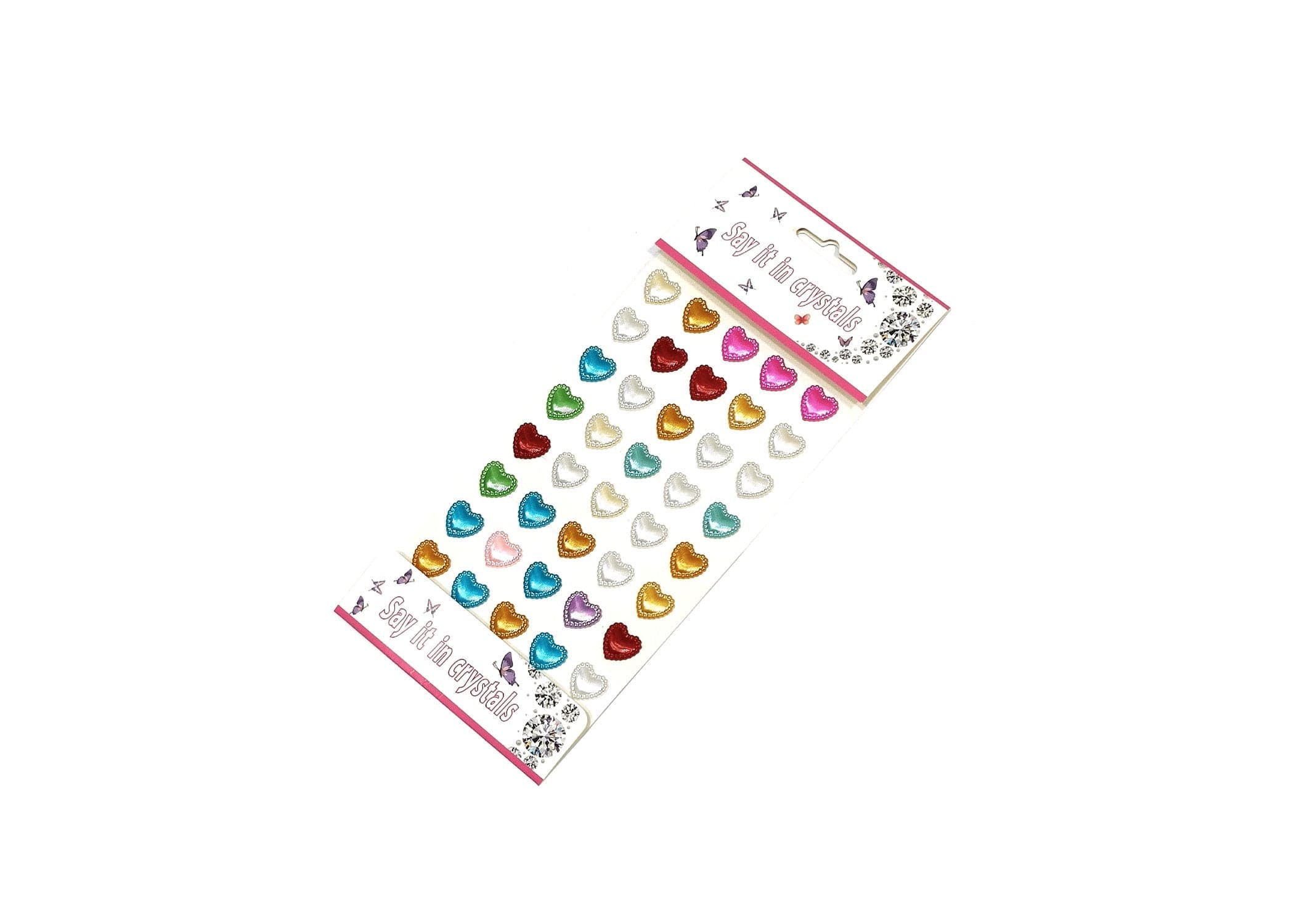 Heart Shaped Beads Multi-colour - Saleemi Book Depot in pakistan