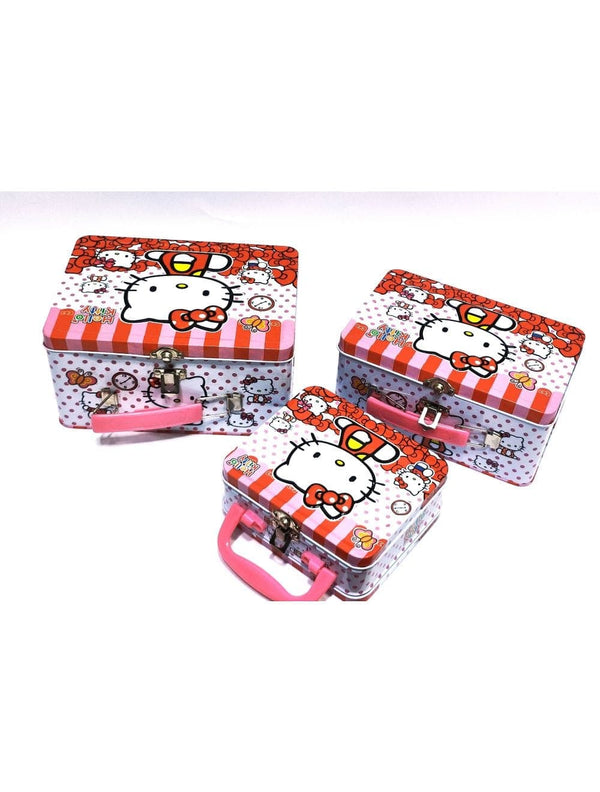Hello Kitty Smiley Coin Box with Lock 3 in 1 - Saleemi Book Depot in pakistan