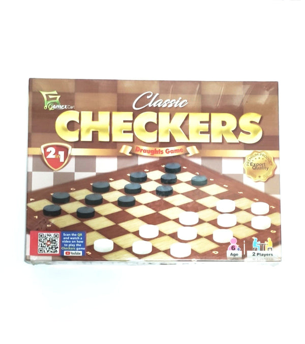 Classic Checkers Game