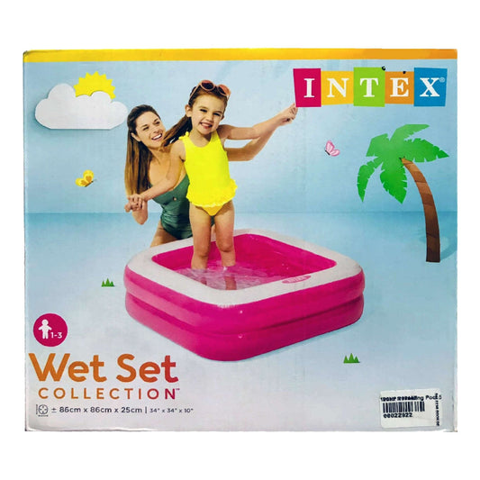 Intex Inflatable Swimming Pool 57100NP (34"x34"x10") - Saleemi Book Depot in pakistan