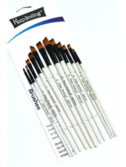 Keep Smiling Professional Paintbrush Set 12 Pcs pack - Saleemi Book Depot in pakistan
