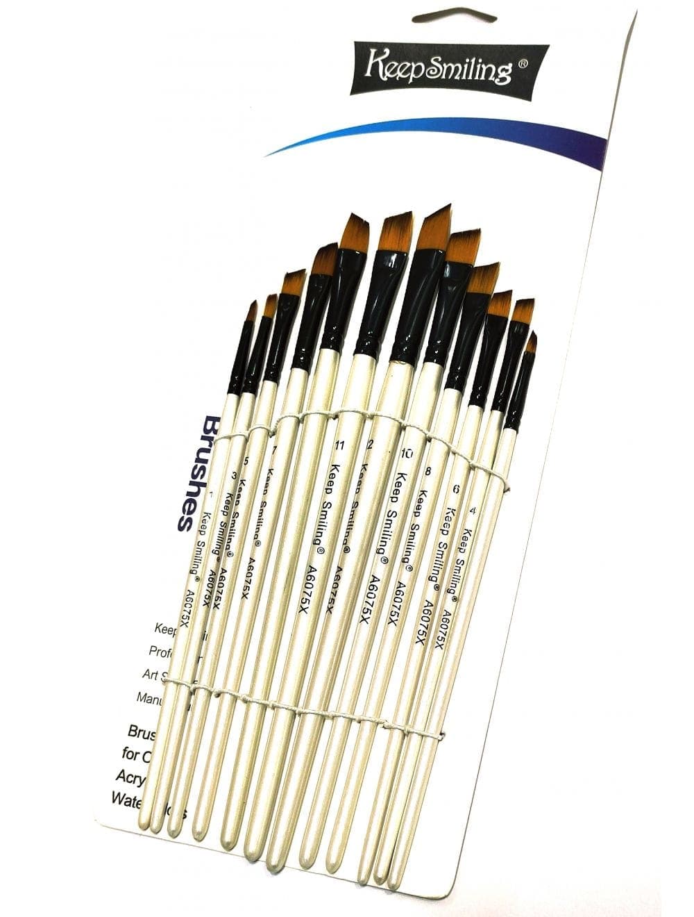 Keep Smiling Professional Paintbrush Set 12 Pcs pack - Saleemi Book Depot in pakistan