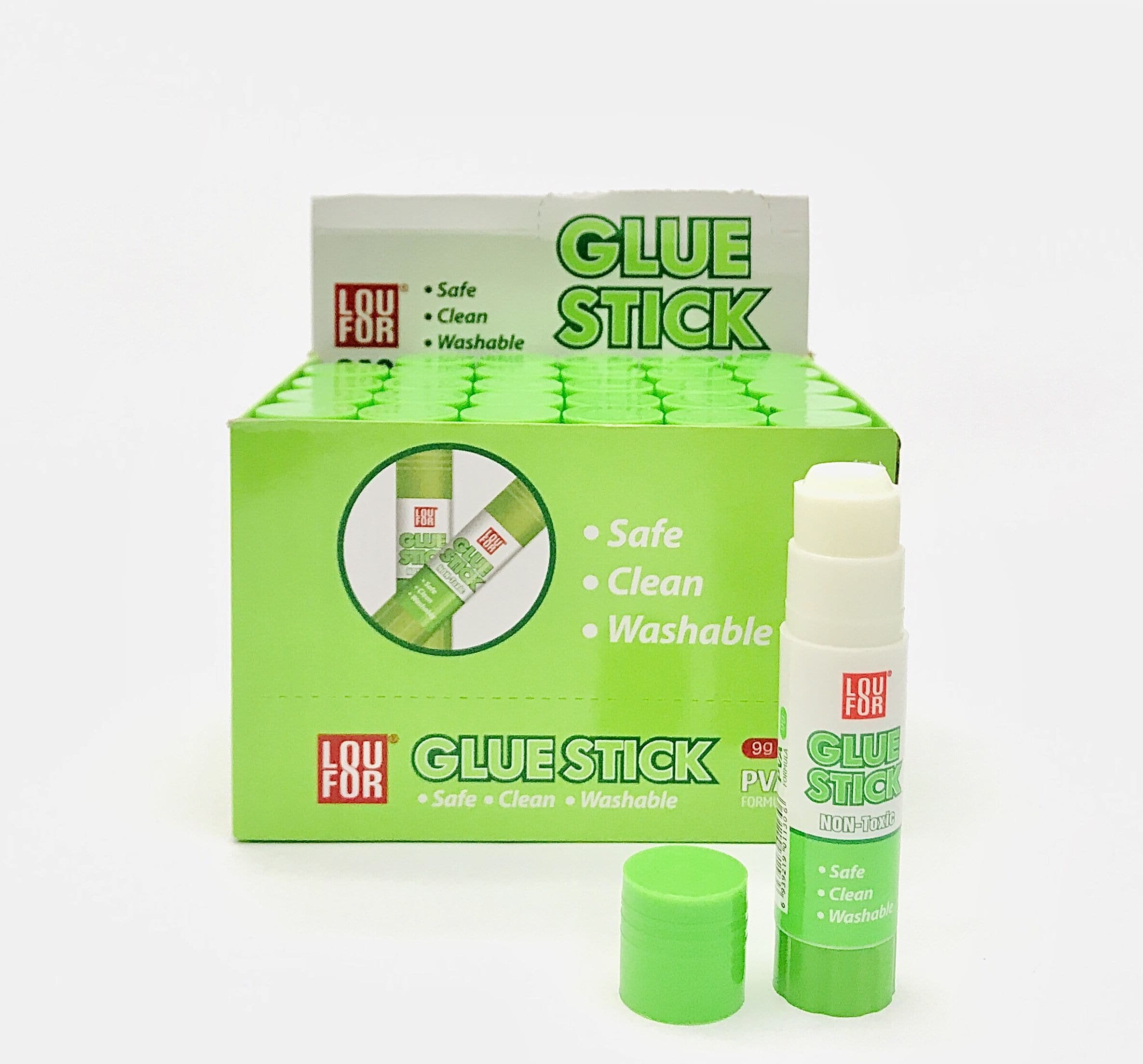 Loufor Glue Stick 9grm Non-Toxic - Saleemi Book Depot in pakistan #