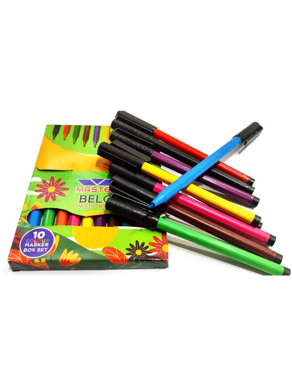 Master Belo Colour Markers Set M610WP - Saleemi Book Depot in pakistan