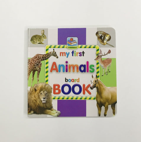 My First Board Book of Animals Rabia