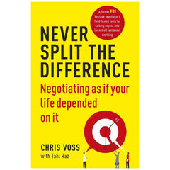 Never Split The Difference By Chriss Voss - Saleemi Book Depot in pakistan