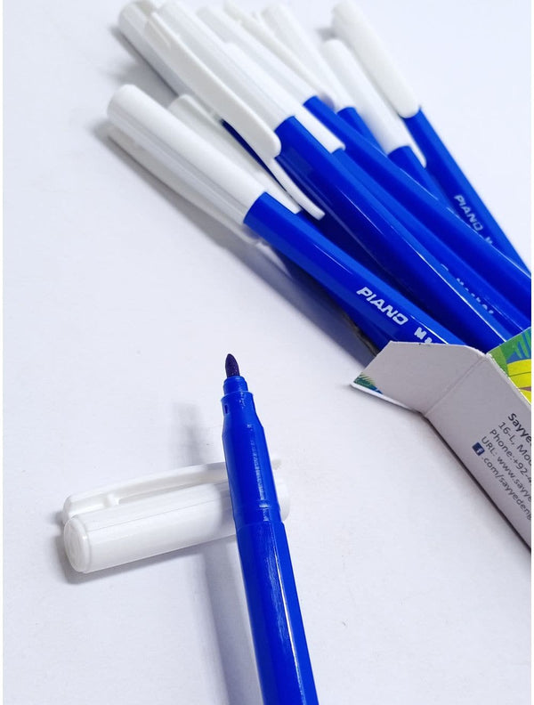 Piano Fiber-Tip Marker 10Pcs Box - Saleemi Book Depot