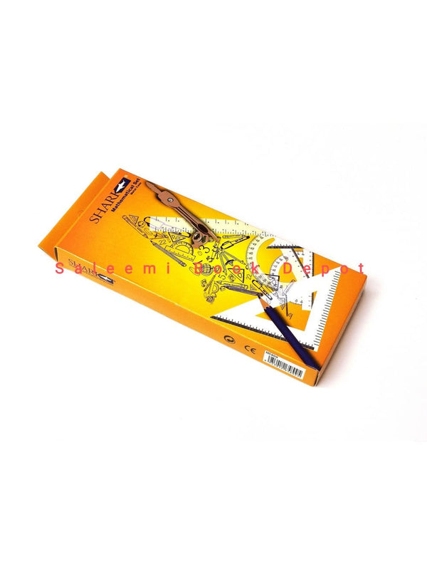 Shark Mathematical Set Box Metal case MS 709 MS 809 MS 7109 - Saleemi Book Depot in pakistan