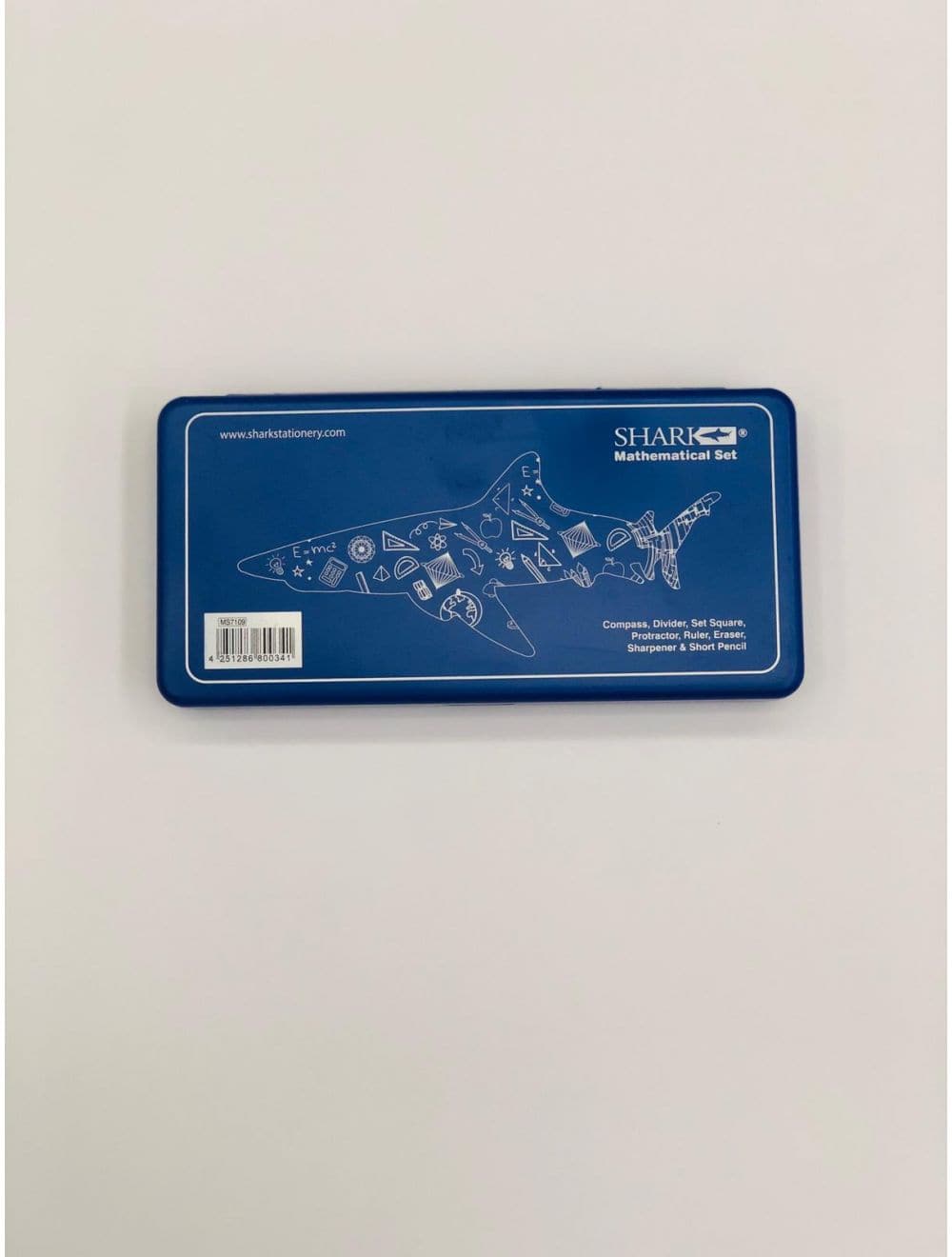 Shark Mathematical Set Box Metal case MS 709 MS 809 MS 7109 - Saleemi Book Depot in pakistan
