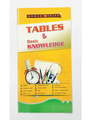 Table And Basic Knowledge Ahmad Series - Saleemi Book Depot in pakistan