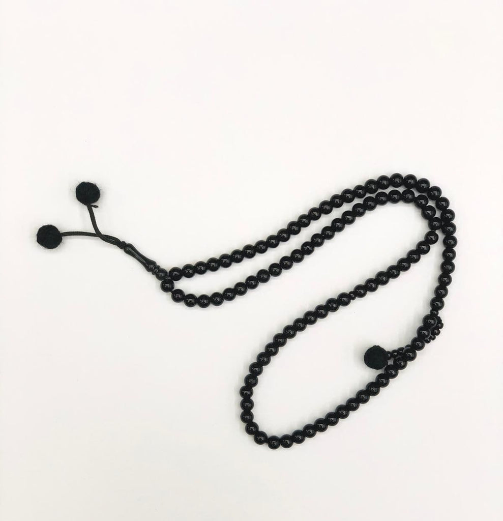 Tasbeeh Black 100 Beads1