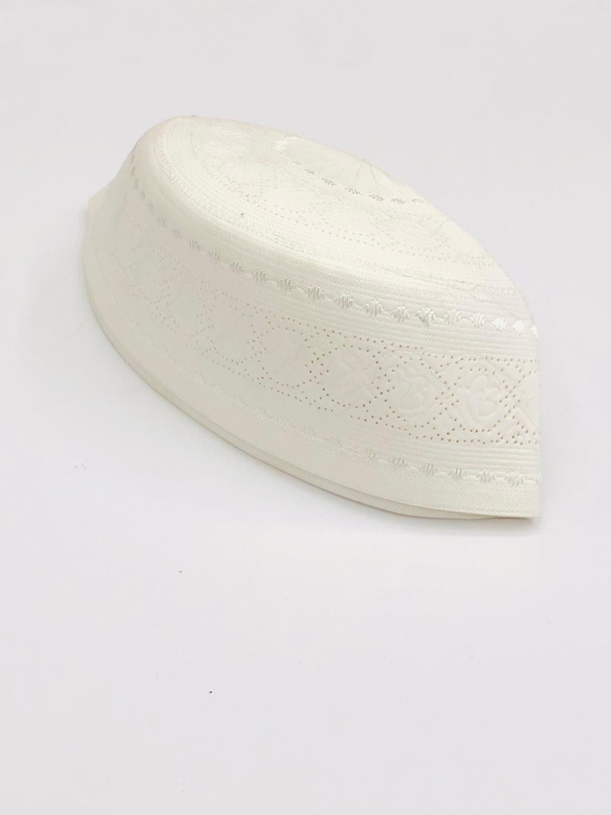 Traditional Islamic Cap White - Saleemi Book Depot in pakistan