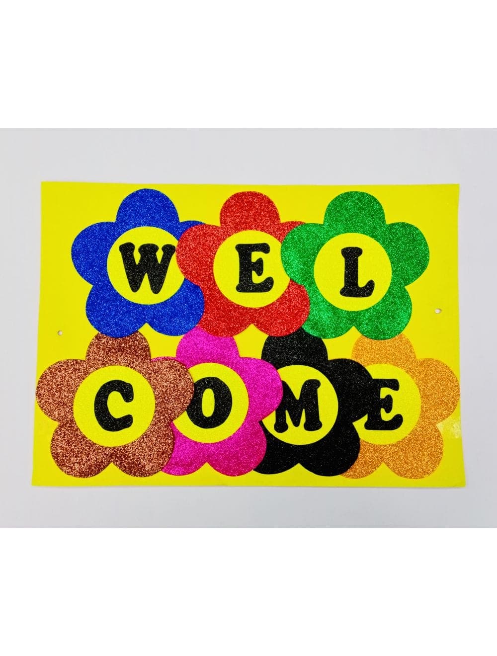 Welcome Alphabetic Fomic sheet sticker - Saleemi Book Depot in pakistan