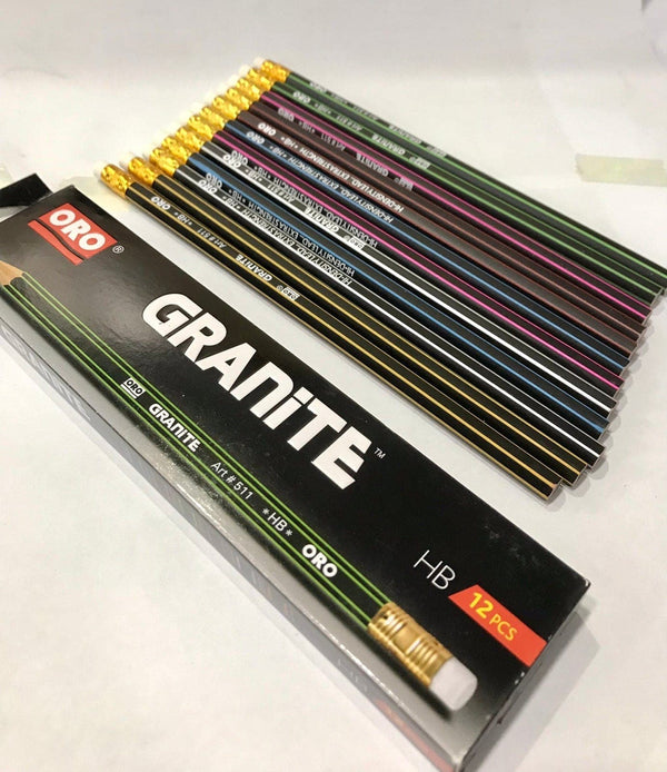 Oro Pencil GRANITE Art 511 12pcs - Saleemi Book Depot